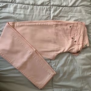 Pink jeans from Indigo Rein